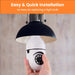 1080P Light Bulb Spy Camera - homesweetroses