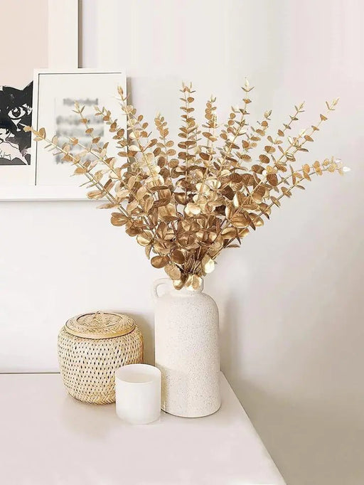 10pcs Artificial Eucalyptus Leaves For Home - homesweetroses