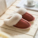 2022 Winter Warm Home Fur Slippers Women - homesweetroses