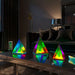 3D Pyramid Bedroom Decoration RGB Atmosphere Night Light - homesweetroses