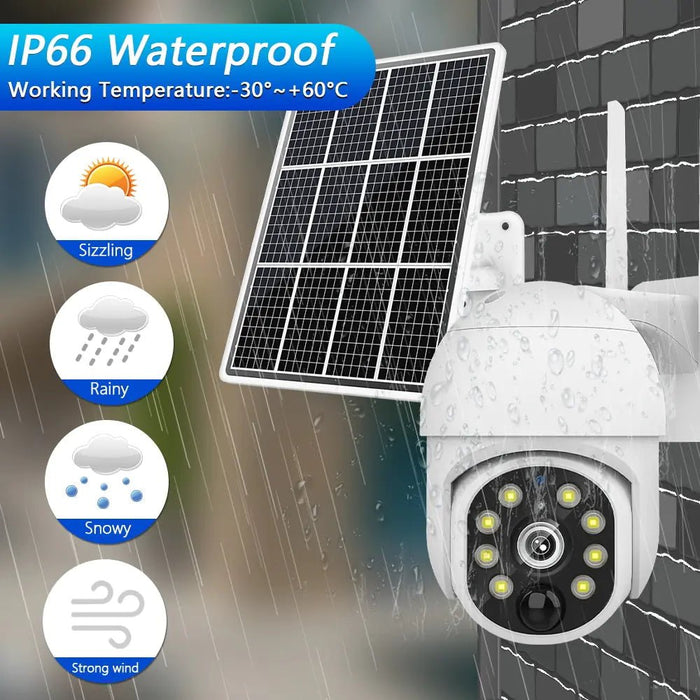 4G Solar Surveillance Camera Waterproof - homesweetroses