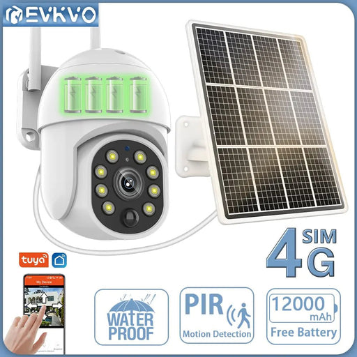 4G Solar Surveillance Camera Waterproof - homesweetroses