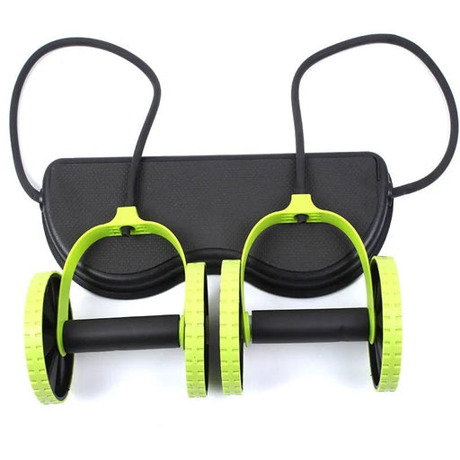 AB Wheels with Resistance Bands: Home Exercise Trainer - homesweetroses