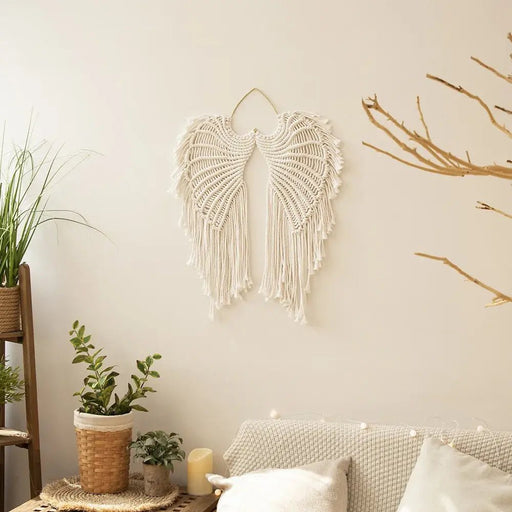 Angel Wall - Hanging Dream Catcher Boho Wall Decor - homesweetroses