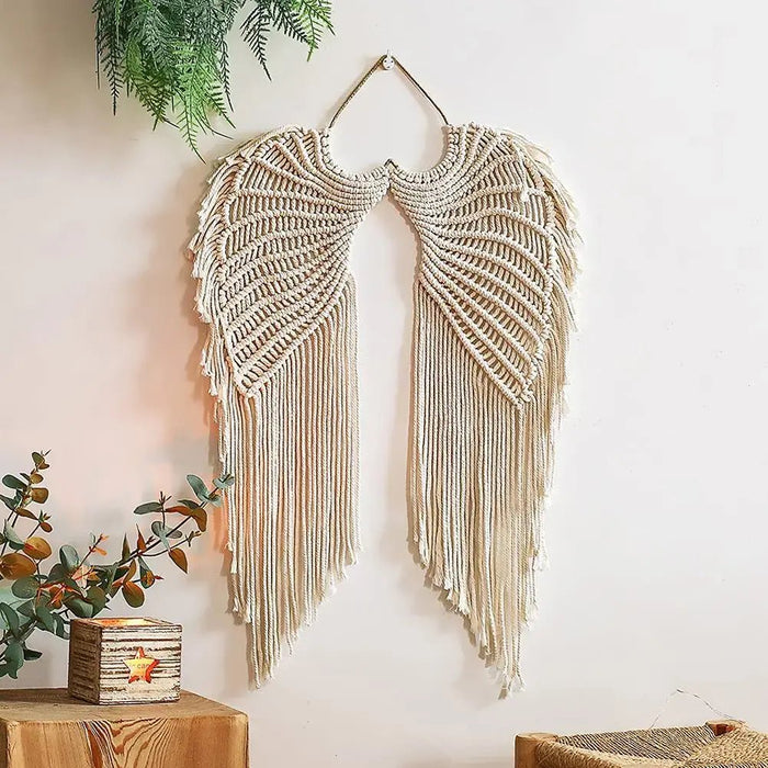 Angel Wall - Hanging Dream Catcher Boho Wall Decor - homesweetroses