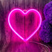 Bedroom Night Lights Neon Heart Lamp - homesweetroses