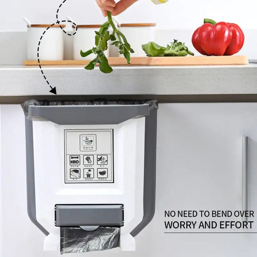 Foldable Kitchen Trash Can - homesweetroses