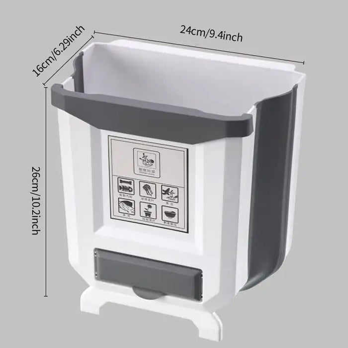 Foldable Kitchen Trash Can - homesweetroses