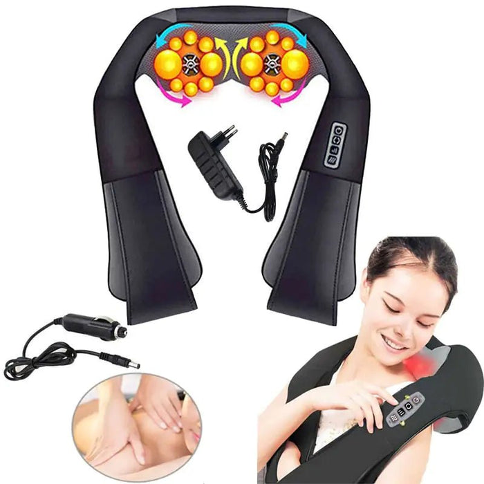 Home Car Electrical Body Neck Massager - homesweetroses