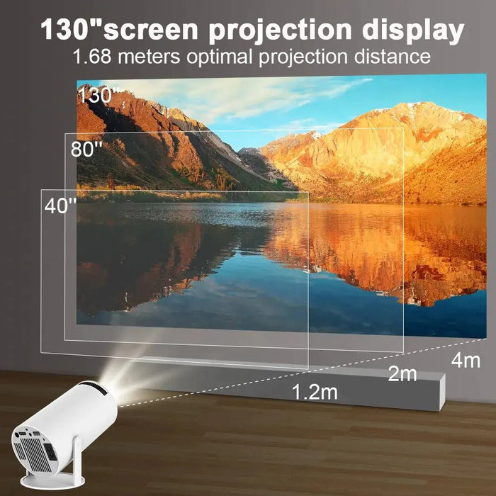 Home Cinema Outdoor Portable Projector - homesweetroses