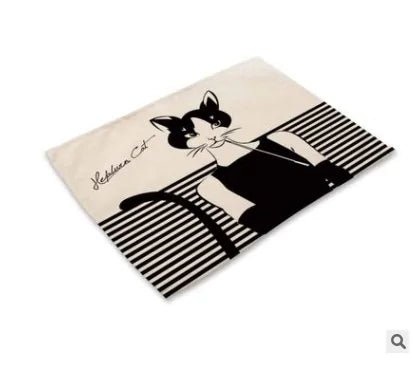 Home Cloth Tableware Placemat - homesweetroses