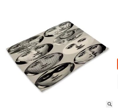 Home Cloth Tableware Placemat - homesweetroses