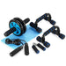 Home Fitness Set: Abdominal Wheel Roller, Push - Up Bar, and Jump Rope - homesweetroses