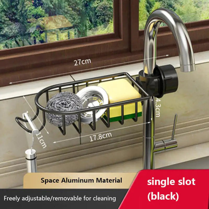 Kitchen Storage Faucet Rack - homesweetroses