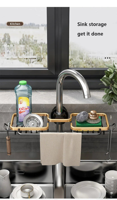 Kitchen Storage Faucet Rack - homesweetroses