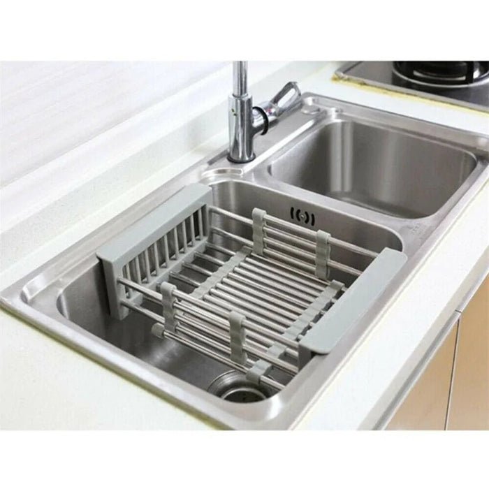 Kitchen Telescopic Drainer Rack - homesweetroses