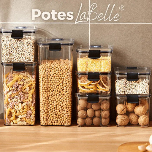 LaBelle Hermetic Kitchen Jars - homesweetroses