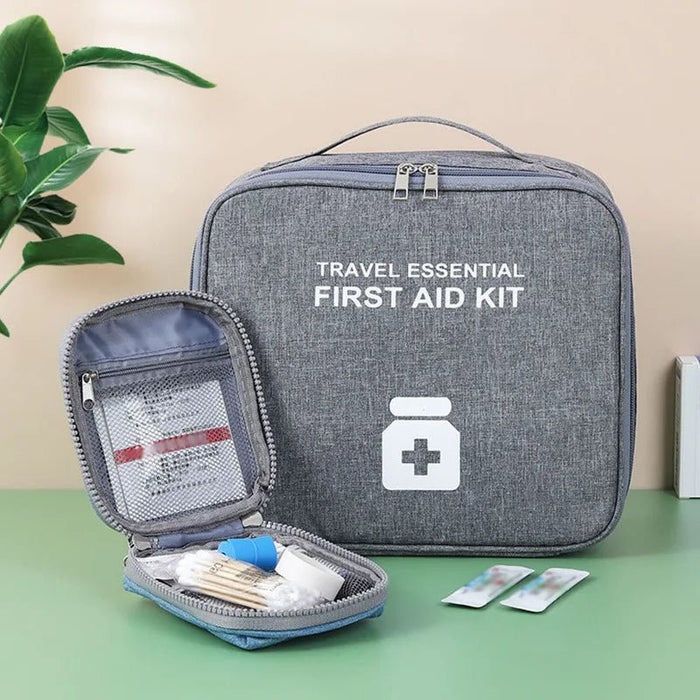 Large Capacity First Aid Kit Home Medicine Storage - homesweetroses