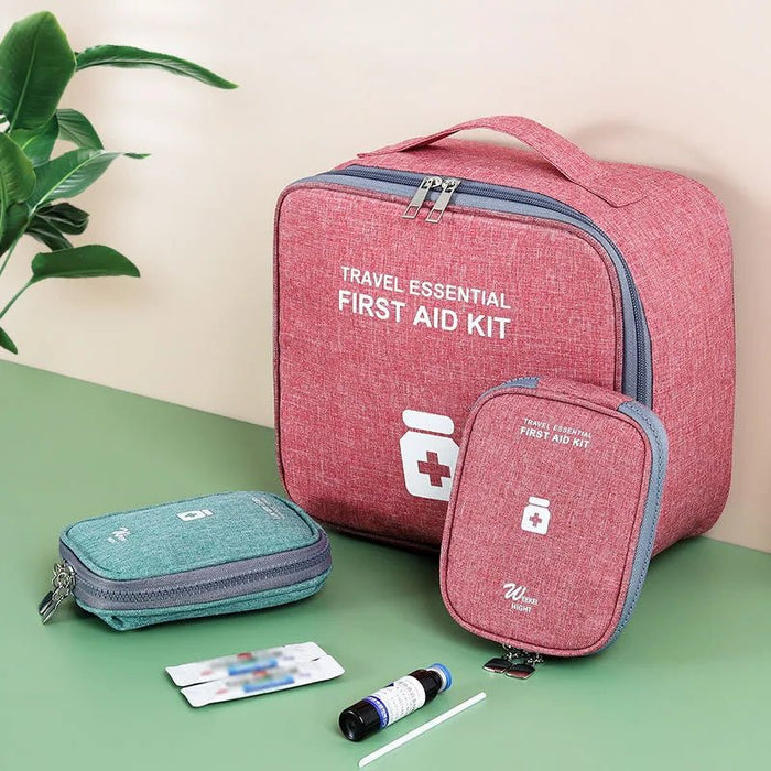 Large Capacity First Aid Kit Home Medicine Storage - homesweetroses