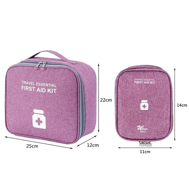 Large Capacity First Aid Kit Home Medicine Storage - homesweetroses