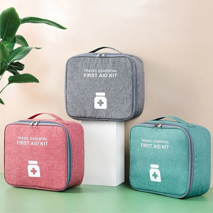 Large Capacity First Aid Kit Home Medicine Storage - homesweetroses