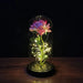 Led Enchanted Galaxy Rose Decor - homesweetroses