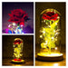 Led Enchanted Galaxy Rose Decor - homesweetroses