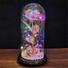 Led Enchanted Galaxy Rose Decor - homesweetroses