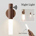 LED Wood Night Light Magnetic USB Lamp For Home - homesweetroses