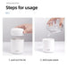 Mini Air Humidifier Aroma Essential Oil Diffuser - homesweetroses