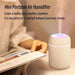 Mini Air Humidifier Aroma Essential Oil Diffuser - homesweetroses