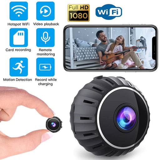 Mini Hidden Spy Nanny Camera Wireless Nanny Cam WiFi Home Security HD 1080P DVR - homesweetroses