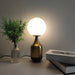 Modern Home Nordic Glass Ball Brass Table Lamps - homesweetroses