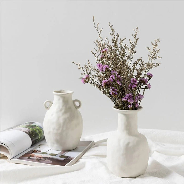 Nordic Ceramic Vase Home Decoration Ornaments - homesweetroses