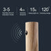 Rechargeable Wooden LED Night Light for Home - homesweetroses