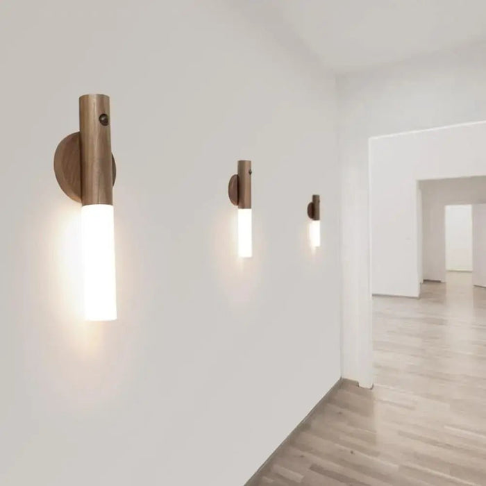 Rechargeable Wooden LED Night Light for Home - homesweetroses