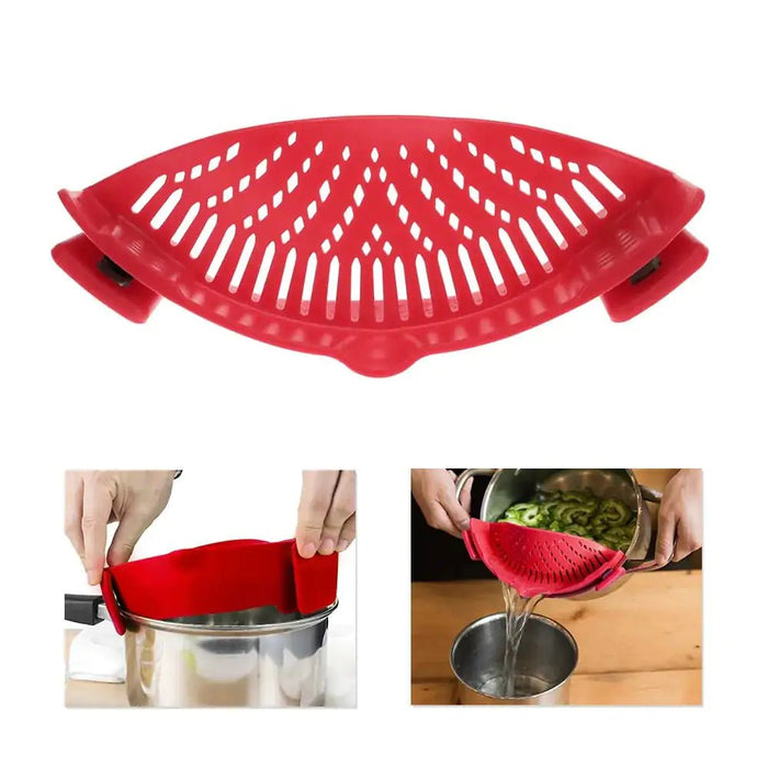 Silicone Kitchen Strainer Filter - homesweetroses