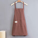 Sleeveless Greaseproof Kitchen Apron - homesweetroses