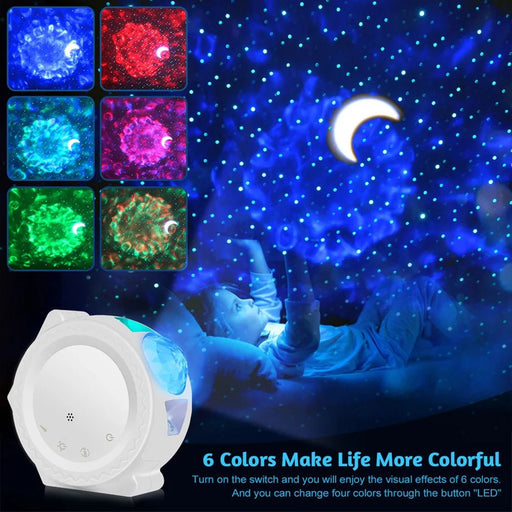 Starry Sky Galaxy Bedroom Star Night Light - homesweetroses