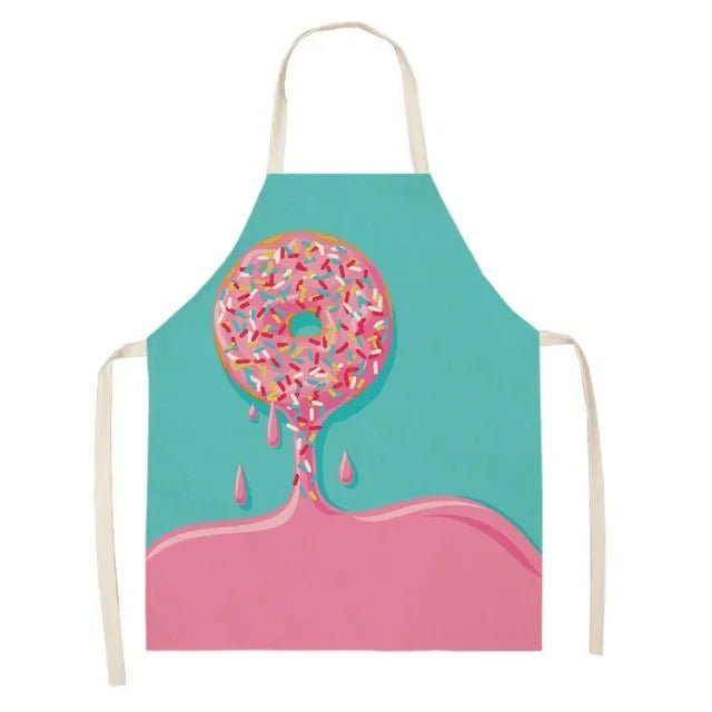 Sweet Donuts Kitchen Aprons - homesweetroses