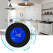 Wi - Fi Smart Natural Gas Detector - Digital LCD Temperature Display Gas Sensor for Home Kitchen - homesweetroses